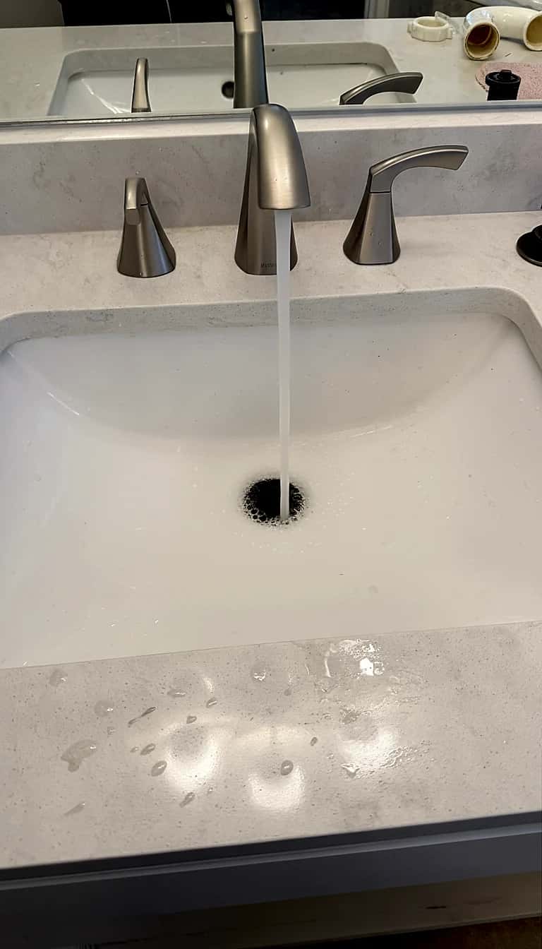 After photo for Drain service in Horseshoe Bay, TX