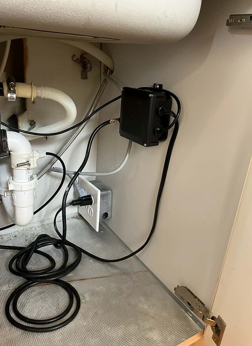 After photo for The garbage disposal is not working and clogged. project in Austin, TX