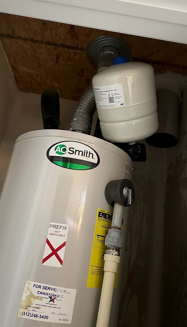 Photo 2 photo for Expansion tank project in Leander, TX