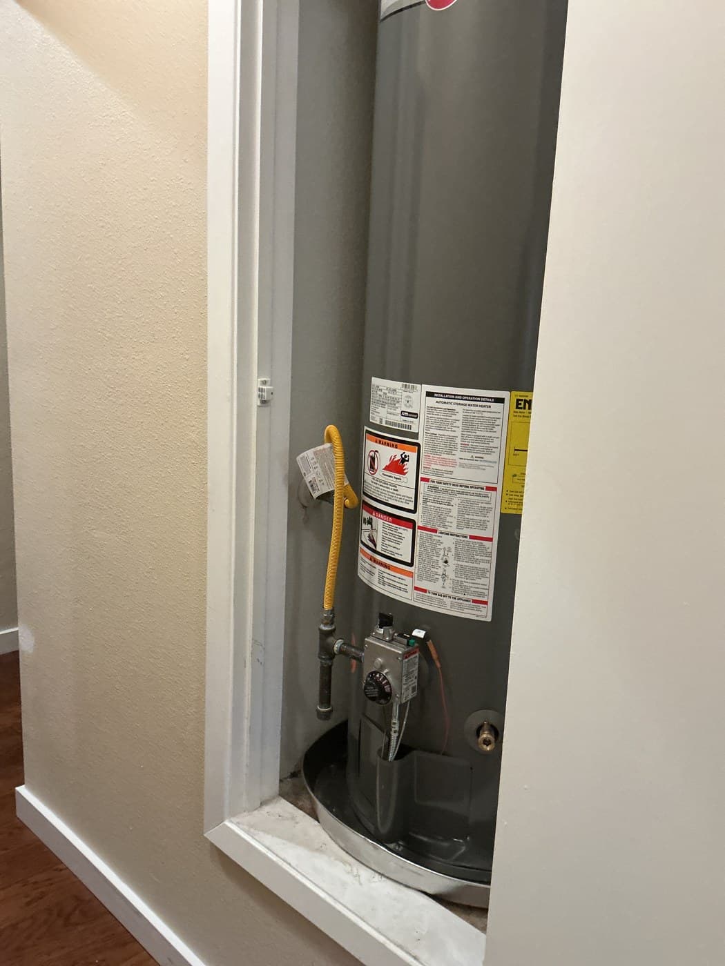 No Hot Water in Austin — New 50-Gallon Heater in the Hall Closet — hero image